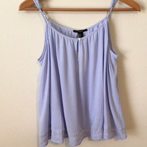 NWT Forever 21 Small Periwinkle Tank Top